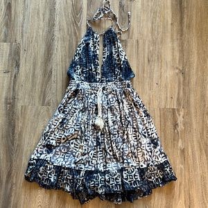 Halter Backless Free People Dress